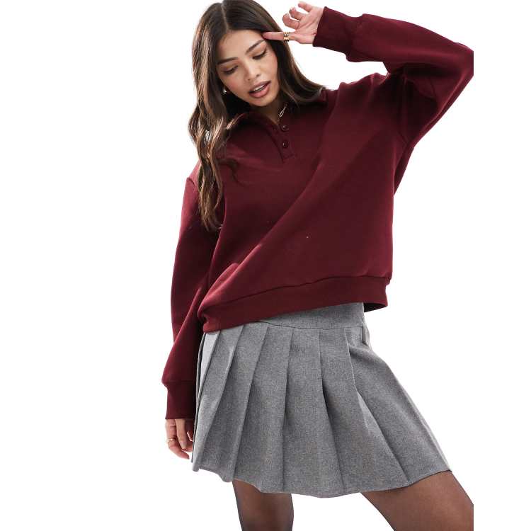 Pleated Mini Skort ダークモカ
Her lip to スコート EDIKTED Double Pleated Mini Skort - BROWN | Tillys