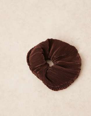 Asos Design Pleated Scrunchie