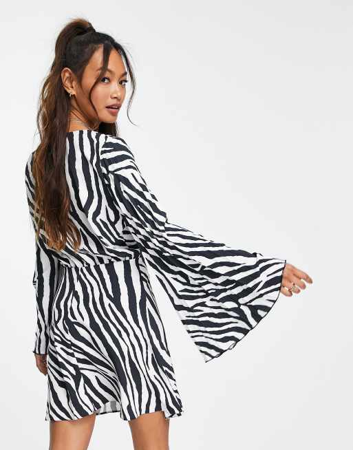 Asos 2024 zebra dress