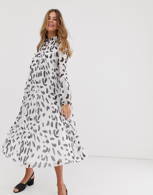 Asos shop splodge dress