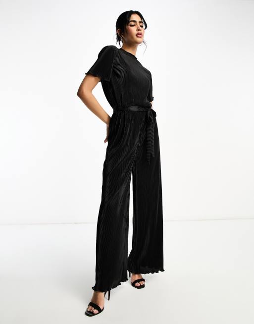 Asos store plisse jumpsuit