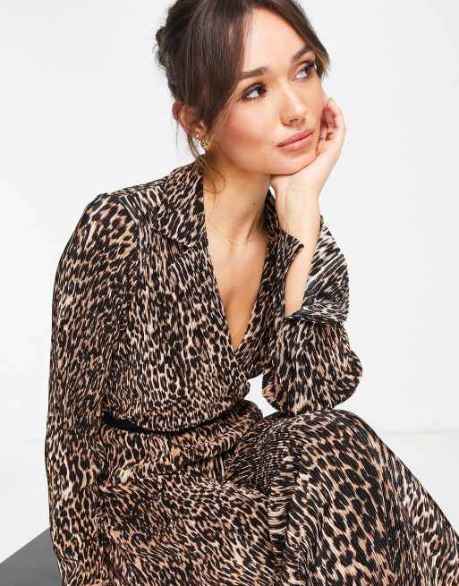 Asos 2024 robe leopard