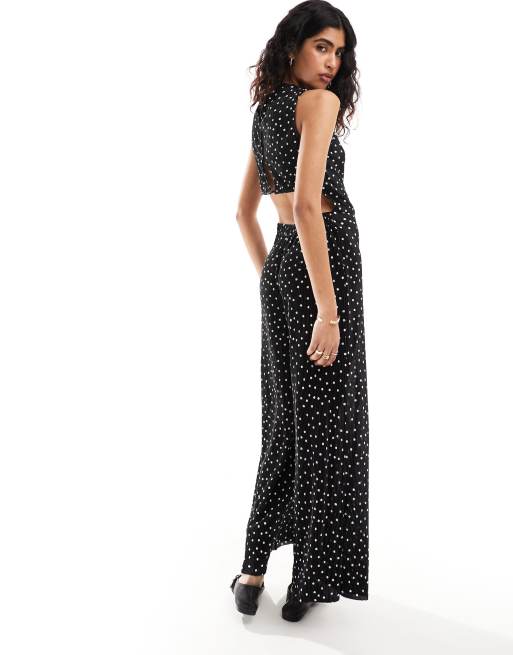 Asos spotty fashion jumpsuit