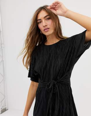asos plisse jumpsuit