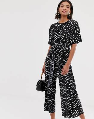 asos polka dot jumpsuit