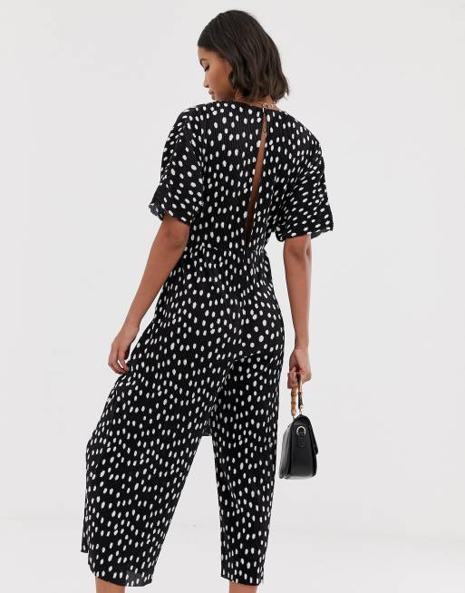 Polka dot hot sale jumpsuit asos