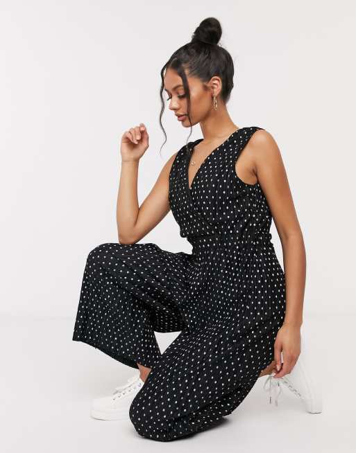 Asos polka 2024 dot jumpsuit