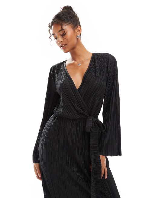 Asos midi shops wrap dress