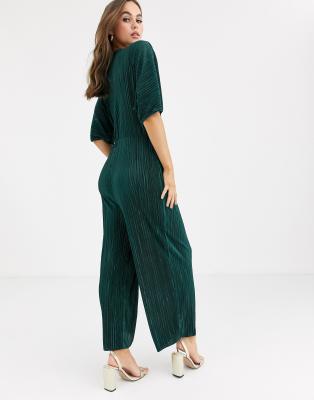 wrap tie jumpsuit