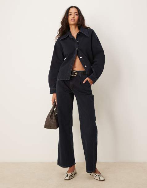 ASOS DESIGN - Plisserede boyfriend-jeans - view 1