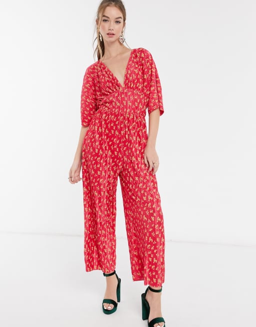 Roter cheap jumpsuit asos