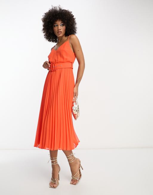 Asos kleid outlet orange