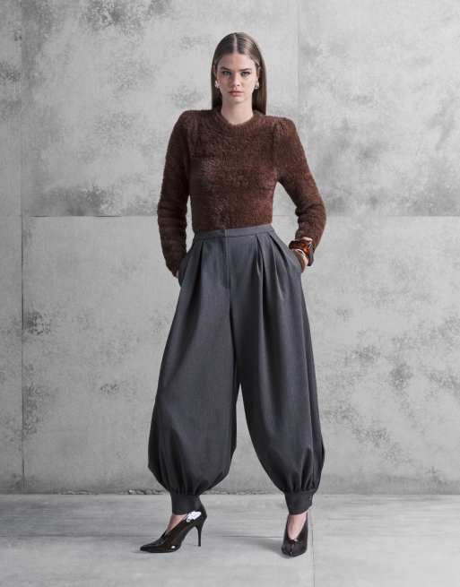 ASOS DESIGN - Pluizige body in chocoladebruin, 2 van 4