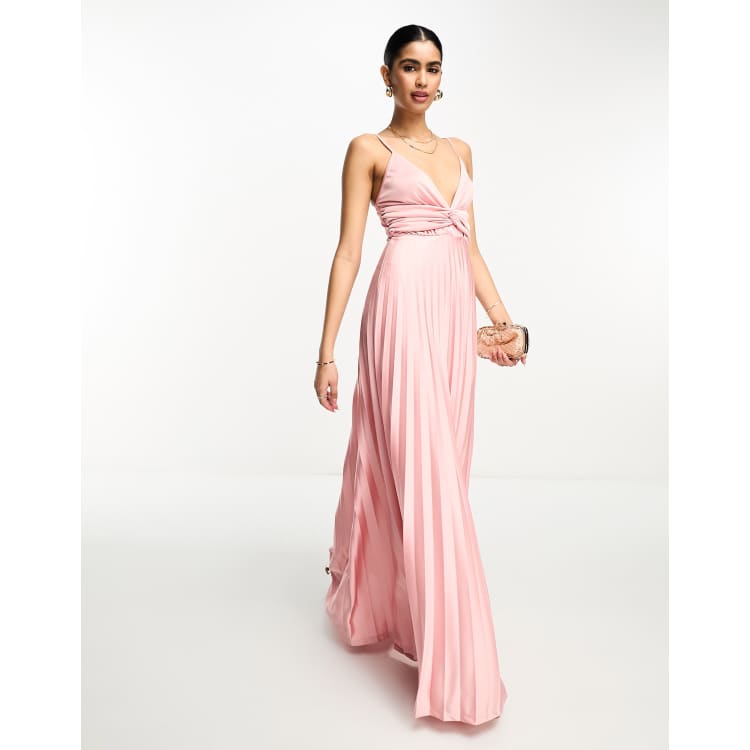 Asos ultimate cami thigh split store maxi dress