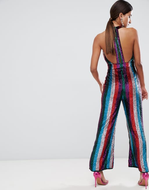 Asos rainbow hot sale jumpsuit