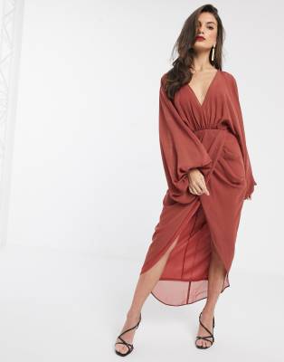 asos plunge dress