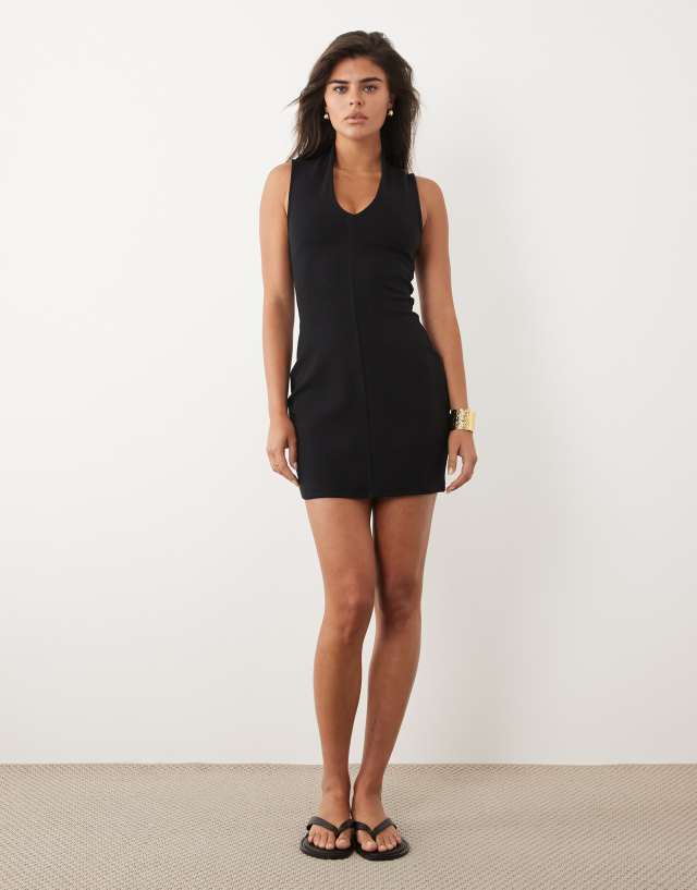 ASOS Design - Mini Dress - Women - Cotton/Spandex - 6 US