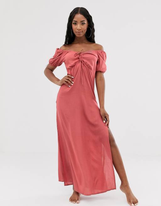 Haven Maxi Dress - Red