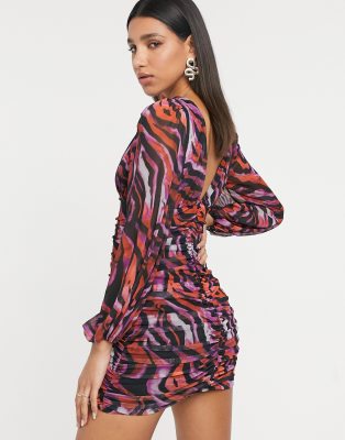 asos zebra print