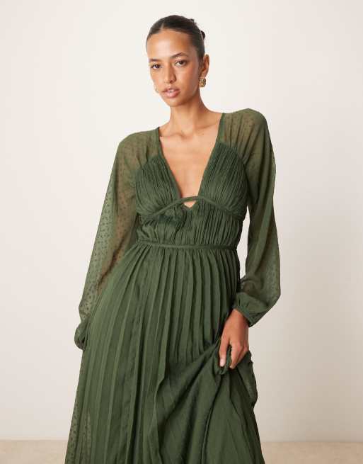 フォクシーブティック　 Pleat Sleeve Dress フォクシーブティック ワンピース 36779 Pleat Sleeve Dress