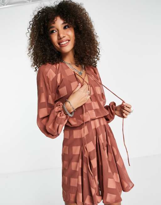 Women's Brown Designer Dresses