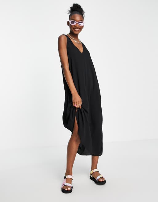 chinese dress ladies Asos Edition Satin Plunge Maxi Dress With Cross Back In Sage Green