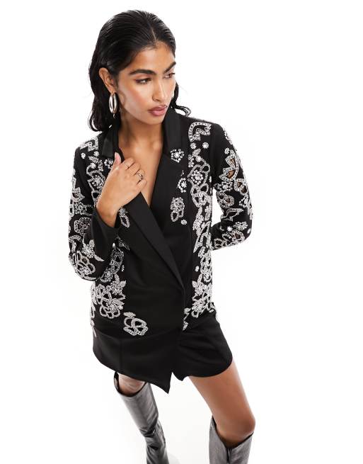 Asos embellished outlet jacket