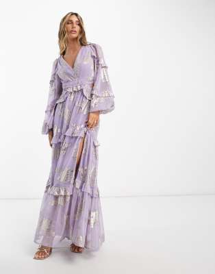 Free people carmen tie back store maxi dress