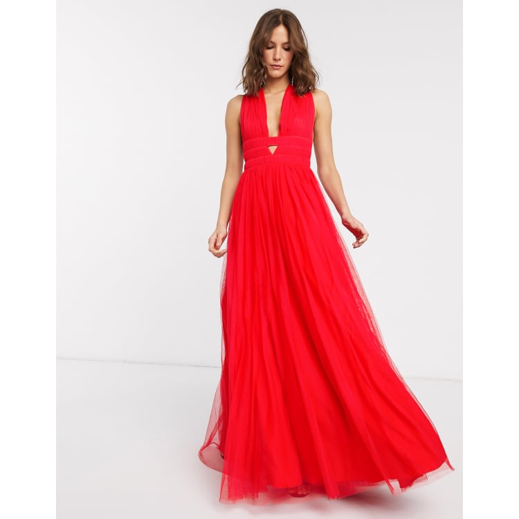 Asos grecian sale maxi dress