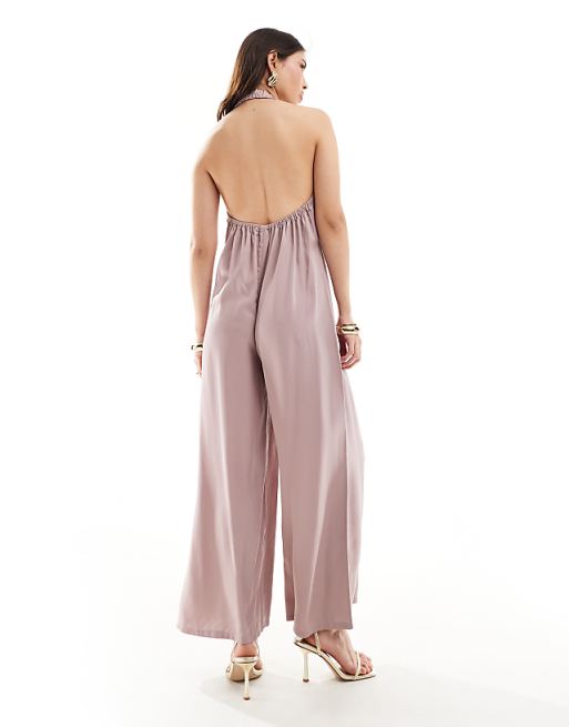 V-neck Halter Jumpsuit V-neck Halter Jumpsuit