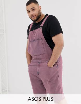 asos pink dungarees