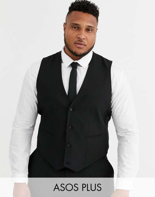ASOS DESIGN Plus – Enger Anzug in Schwarz, 4 von 4