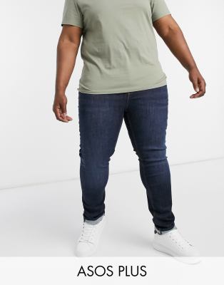 asos mens blue jeans