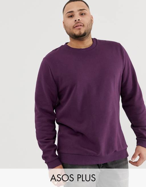 Deep deals purple sweatshirt