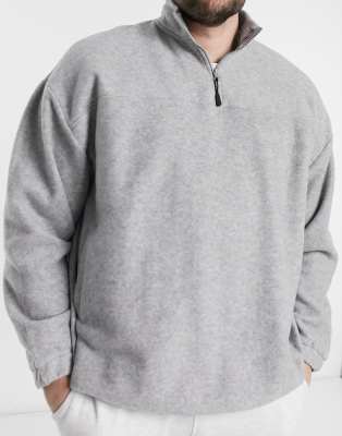 polar hoodie grey