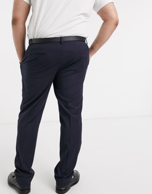 ASOS DESIGN Plus - Pantalon de smoking ajusté - Bleu marine, 2 de 4