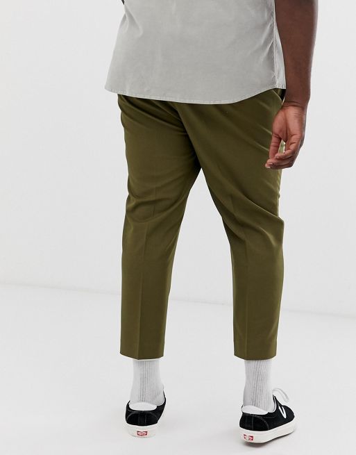 ASOS Tapered Smart Pants With Pleats, ASOS