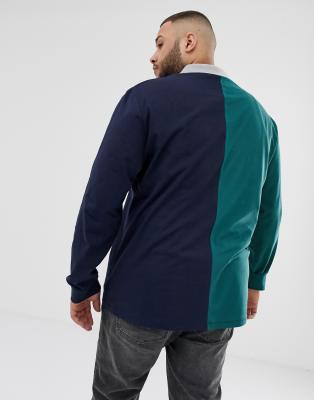 Rétro Décontracté À Imprimé PlusPolo Asos Manches Avec Longues Design EH9YWID2