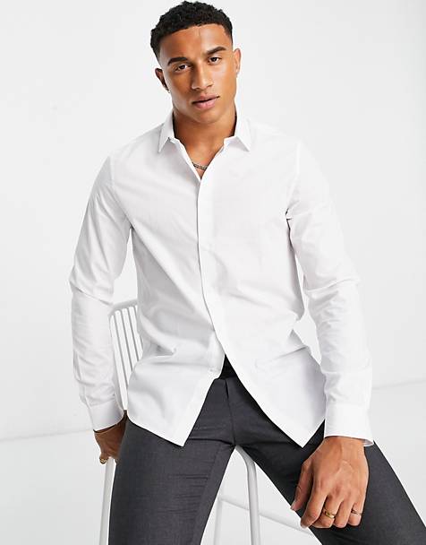 SFE Mens Fashion Shirts,Man Printed Blouse Casual Long Sleeve Slim Shirts Tops 