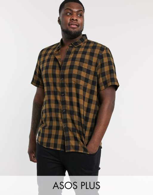 mustard brown color shirt