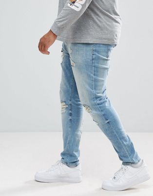 asos plus jeans