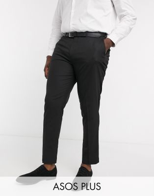asos skinny black trousers
