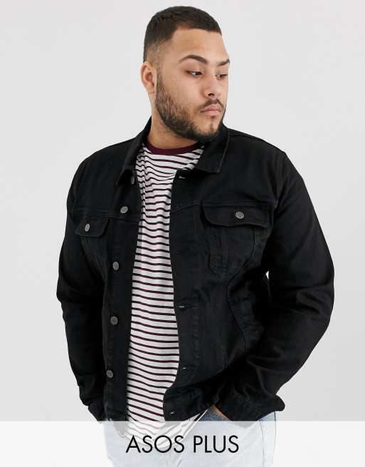 Asos plus denim jacket best sale