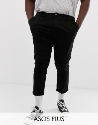 slim cropped chinos