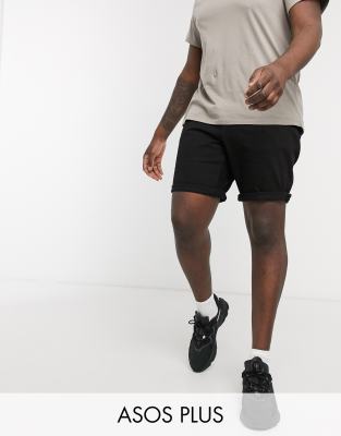 asos black cycling shorts