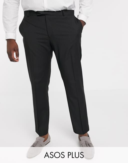 ASOS DESIGN slim suit pants in gray