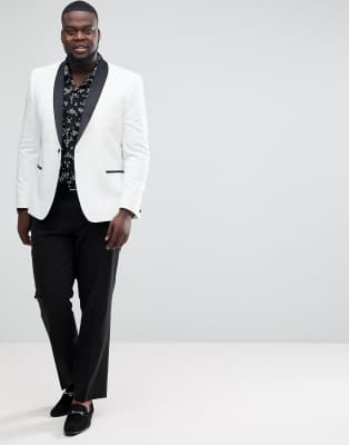 asos white tuxedo