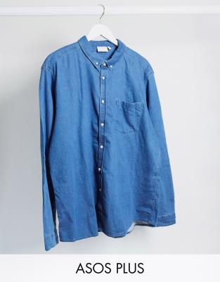 asos mens denim shirts
