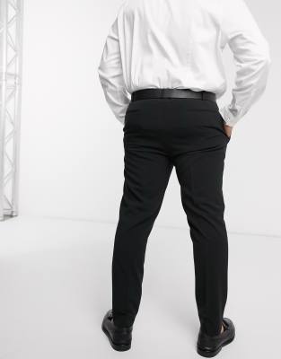 asos skinny black trousers