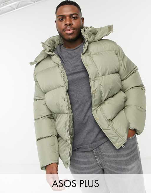 Sustainable padded down clearance jacket